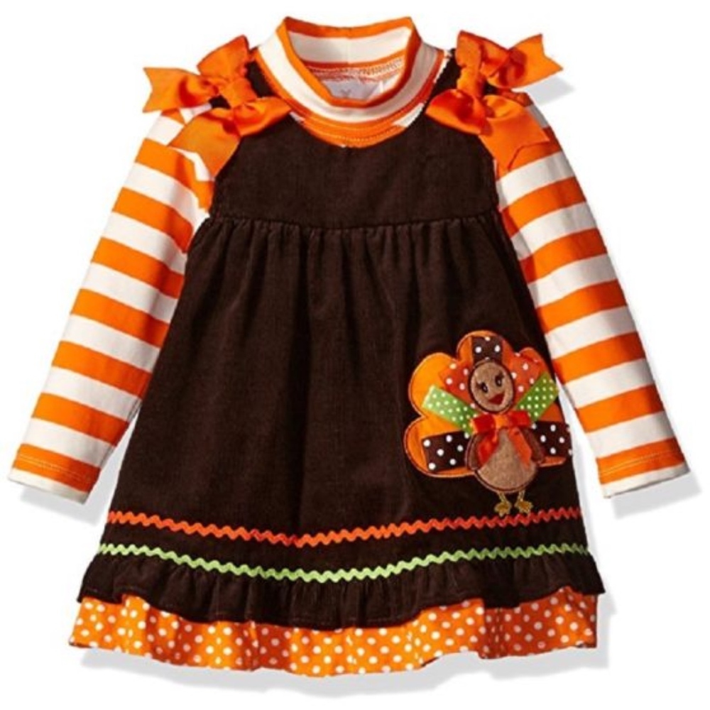 Two-piece Dress Set perfect for Thanksgiving